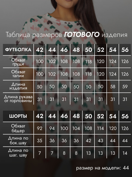 Пижама женская кулирка с шортами Пижама женская кулирка с шортами